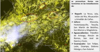 Fin de semana lluvioso en Puerto Vallarta