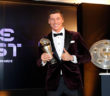 Robert Lewandowski gana el premio 'The Best'