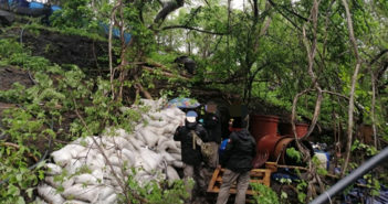 Desmantelan narcolaboratorio en Santa María del Oro