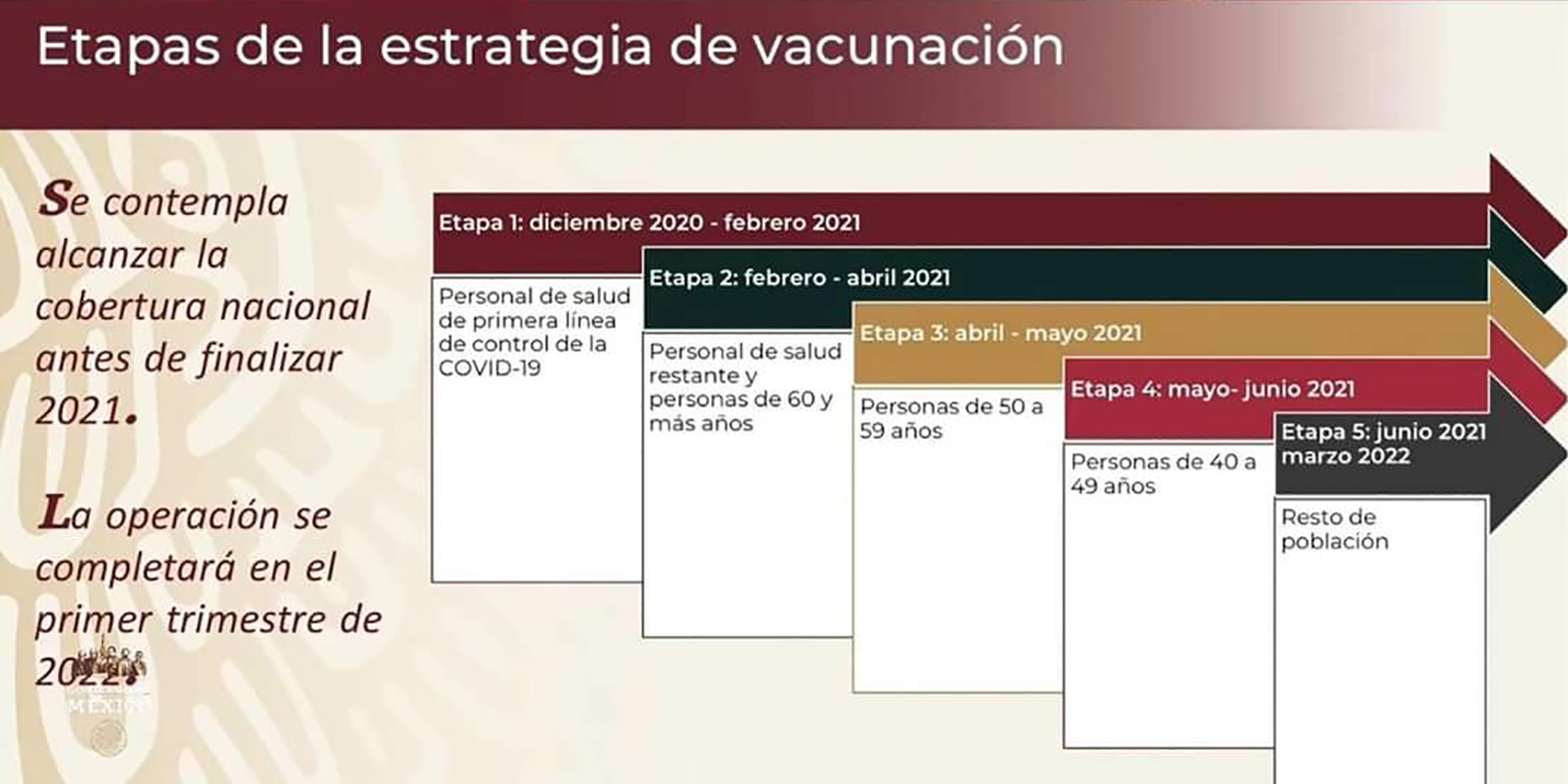 Gobierno presenta plan de vacunación contra Covid-19