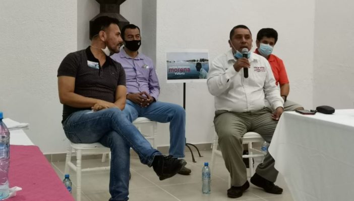 Levantan la mano Ludwig Osorio y Mónico Cervantes para la candidatura de Morena