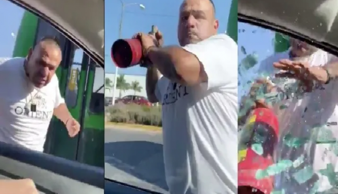 Revocan licencia a chofer de camión que agredió a automovilista