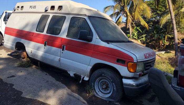 Bahía de Banderas solo con una ambulancia en módulo de Jarretaderas