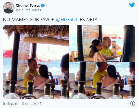 Chumel Torres se lanza contra López-Gatell; le recuerdan que él vacacionó en Vallarta