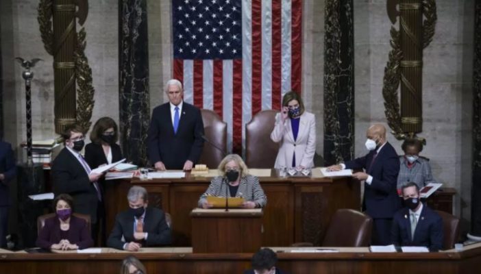 Tras protestas, congreso ratifica como ganador a Joe Biden