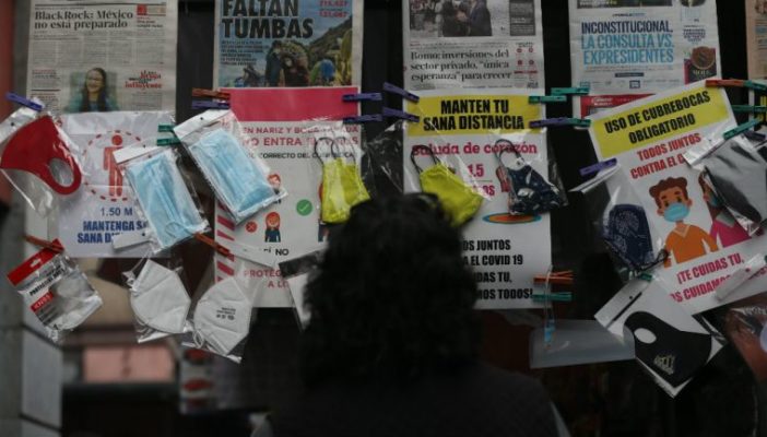 México registra nuevo récord diario de muertes y contagios por covid-19