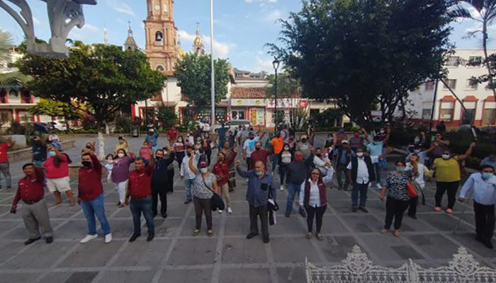Bases morenistas en Vallarta siguen en pie de lucha contra 'externos'