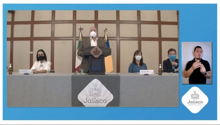 Anuncian autoridades estatales el Plan Jalisco ante la pandemia 2021