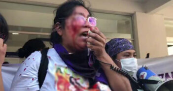 Seguidores de Salgado Macedonio agreden a vocera de colectivo feminista