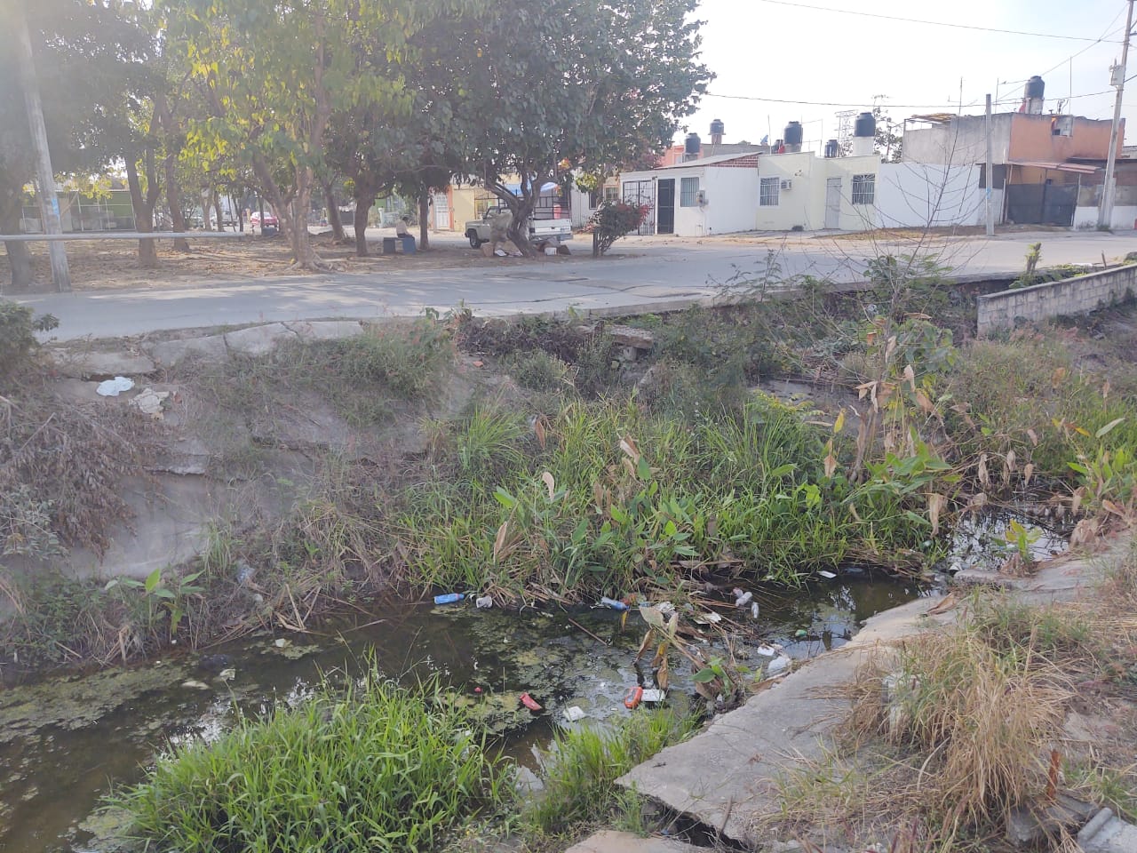 Abandona ayuntamiento de Bahía canal de Valle Dorado; es un foco de infección