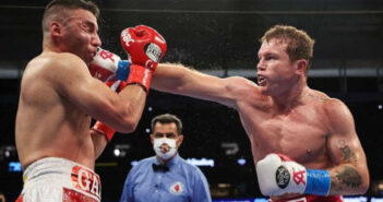 A 'Canelo' Álvarez le bastaron 3 rounds para retener títulos