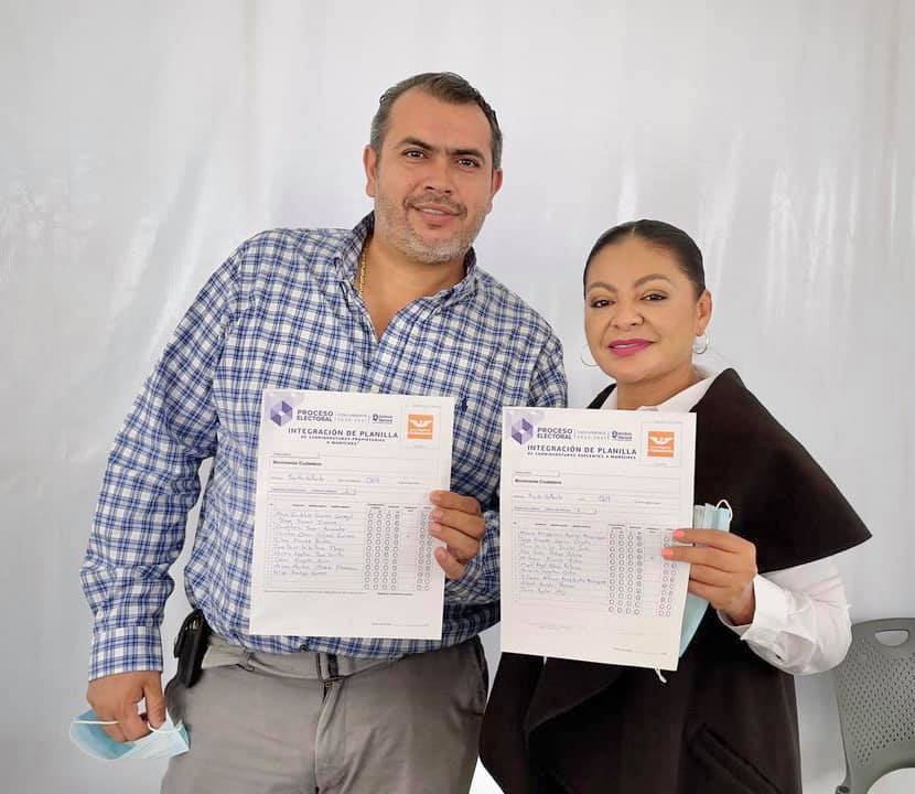 Planillas registradas ante el IEPC para el proceso electoral 2021