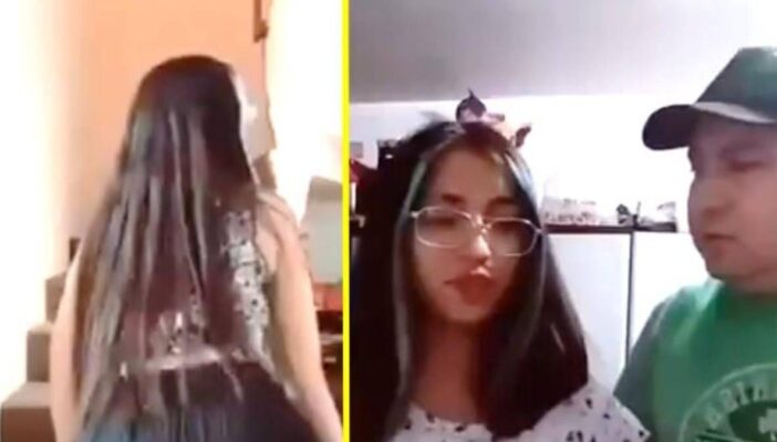 Obliga a su hija a disculparse por bailar en Tik Tok