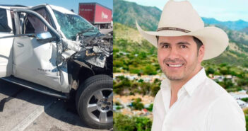 Sufre Nacho Flores brutal accidente sobre la Autopista Tepic-GDL
