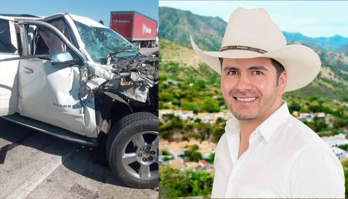 Sufre Nacho Flores brutal accidente sobre la Autopista Tepic-GDL