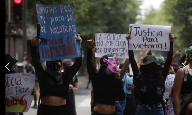 Marchan en Guadalajara por Victoria, la migrante ultimada en Tulum