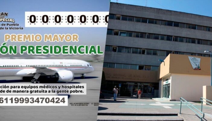 IMSS Nayarit recibe los 20 millones de pesos de la rifa del avión presidencial