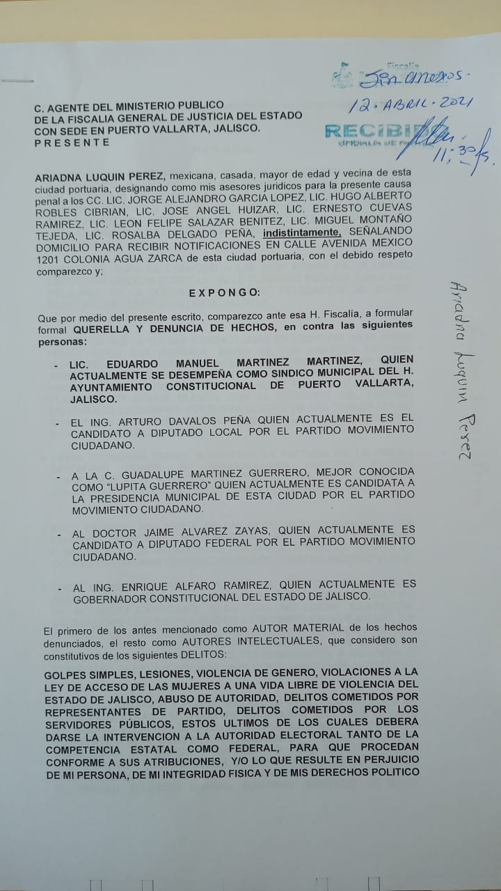 Denuncia la 'Ola Verde' al síndico por agresiones en Ixtapa
