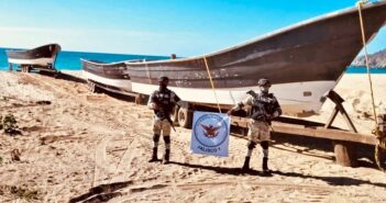Asegura la Guardia Nacional embarcaciones con droga en Cabo Corrientes