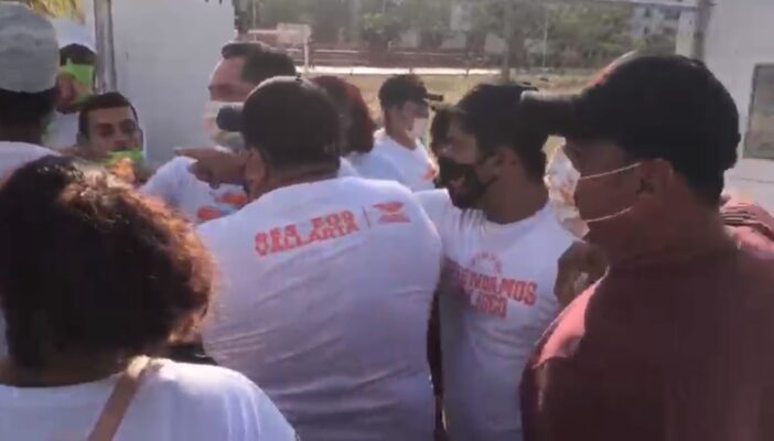 Zafarrancho en Ixtapa entre brigadas del PVEM y MC