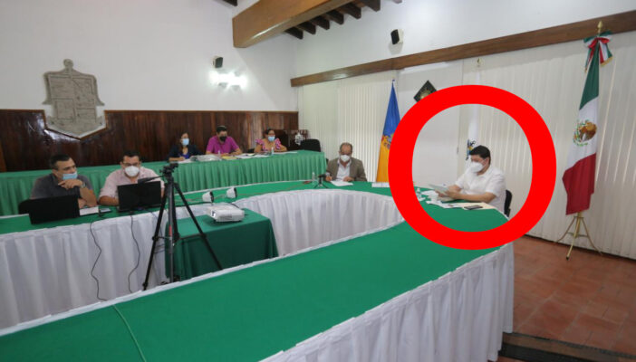 Alcalde interino positivo a Covid-19 y ayer la reunión de funcionarios