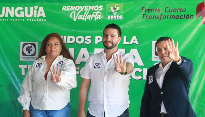 Frente por la 4ta Transformación se une al proyecto de Munguía