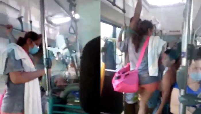 Más de un año después, los bajan del camión por no usar cubrebocas