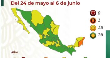 Otra vez, regresa Nayarit a color amarillo en semáforo nacional