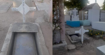 Denuncian profanaciones en panteón de Magisterio