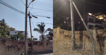 Camión de gas destroza cableado y pone en riesgo a vecinos