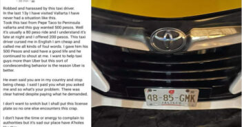 Taxista abusa de turista; le cobró 5 veces más de lo debido