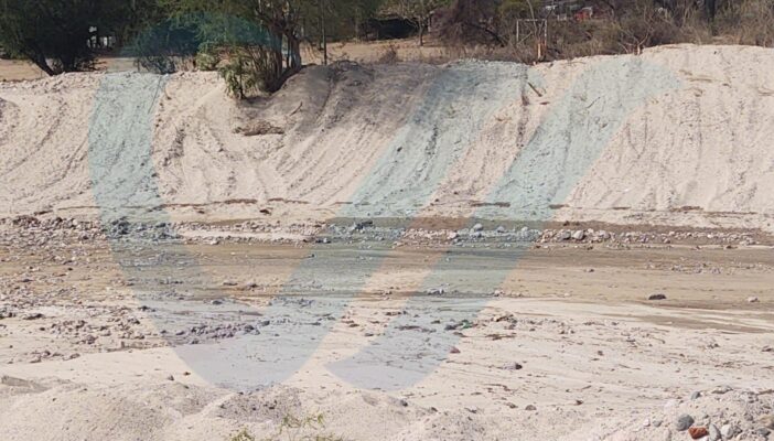 Río Pitillal sigue pareciendo desierto, a pesar de la tormenta de ayer