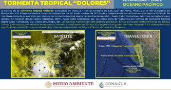 Toca tierra 'Dolores' entre Colima y Michoacán