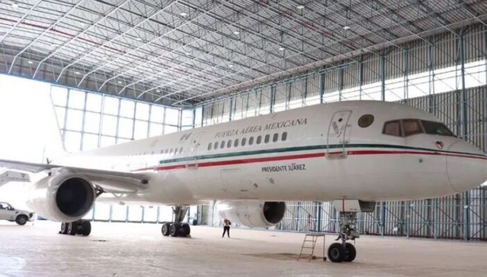 Avión presidencial se rentará para XV años y fiestas