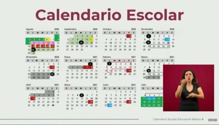 Estos son los puentes vacacionales del próximo ciclo escolar