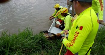 Encuentran cuerpo de un hombre flotando en el Río Ameca