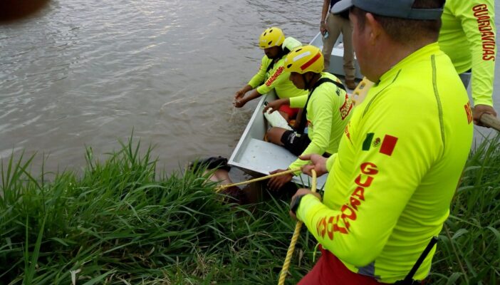 Encuentran cuerpo de un hombre flotando en el Río Ameca