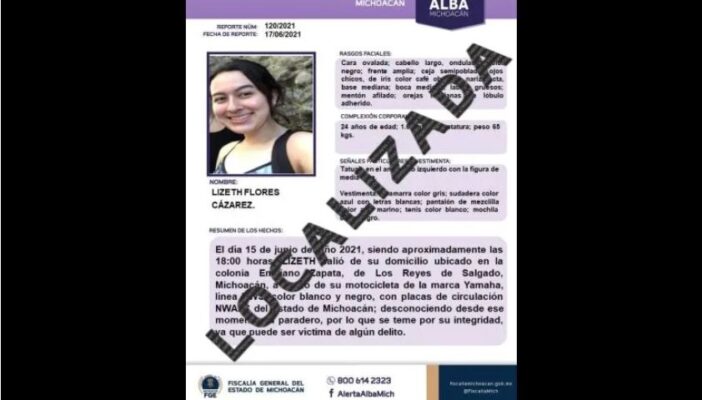 Desaparece en Michoacán; la encuentran en Jalisco y minutos después muere