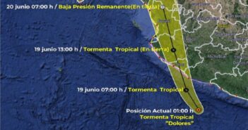 Autoridades en alerta permanente por 'Dolores'