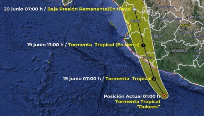 Autoridades en alerta permanente por 'Dolores'