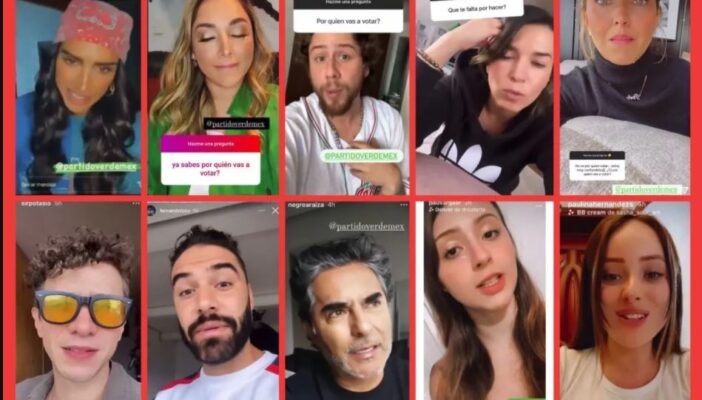 Podrían quitar registro al verde por usar 'influencers' en la veda electoral
