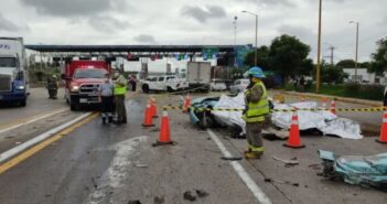 Difunden terrible video del accidente en caseta de Jalos