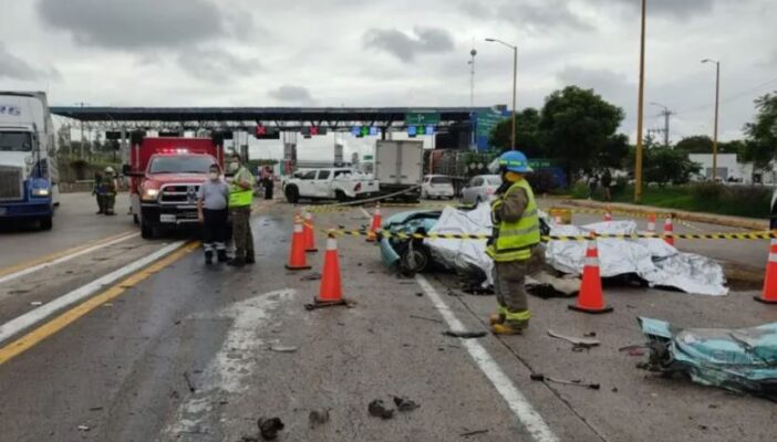 Difunden terrible video del accidente en caseta de Jalos