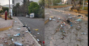 Morena hizo su evento pero no se molestó en limpiar