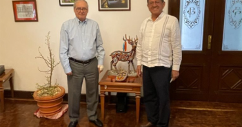 Se reúne Luis Michel con el secretario general del gobierno de Jalisco