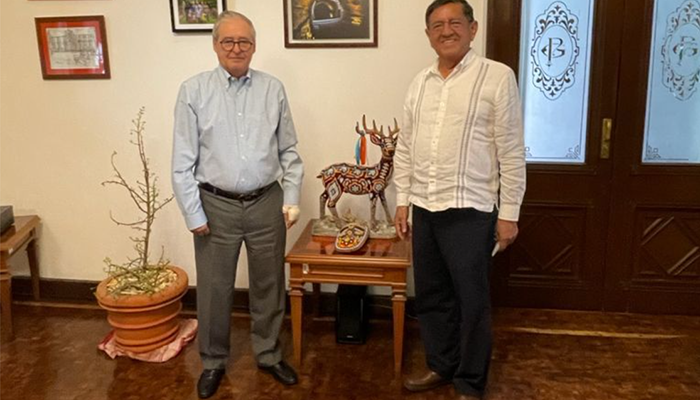 Se reúne Luis Michel con el secretario general del gobierno de Jalisco