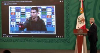 AMLO en la mañanera CR7