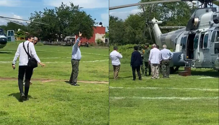 Llega AMLO a Nayarit para su gira de trabajo