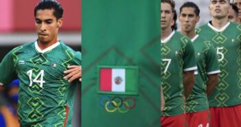 ¡Les falló el bordado! Colocan bandera de México al revés en uniforme