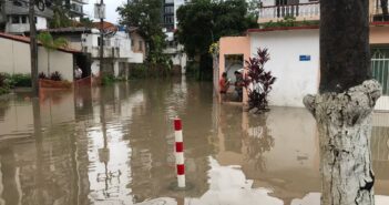 22 casas inundadas sobre la calle Montessori por la tormenta
